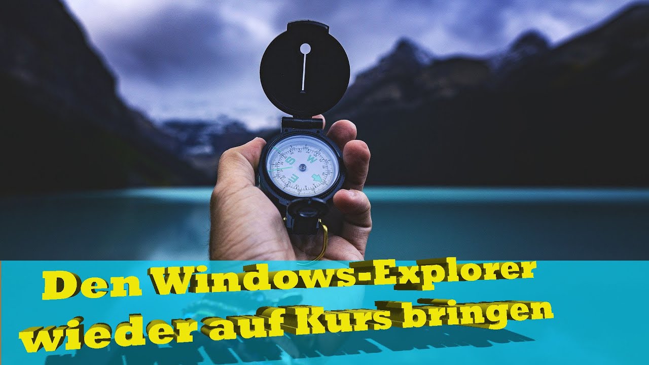 New Update Windows Explorer neustarten - Explorer funktioniert nicht mehr - eine einfache Lösung #FadIT