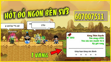 Ngọc Rồng Online - Vác 600tr Vàng Qua Sv3 Mua Hết Sạch Đồ Và Cái Kết