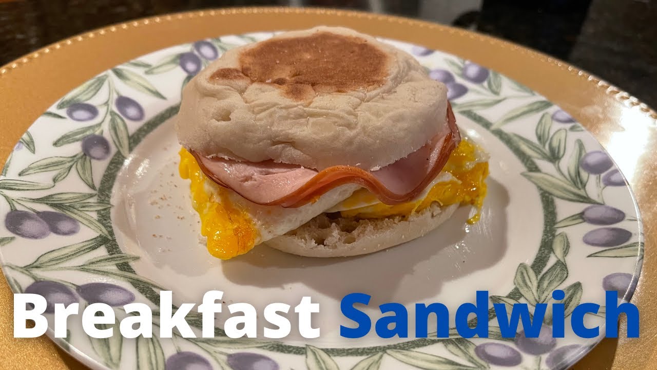How to Make Breakfast Sandwich (Turkey Egg and Cheese) Delicious