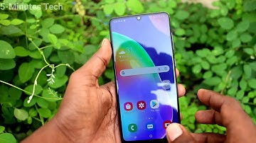 How to set always on display option in Samsung Galaxy A31