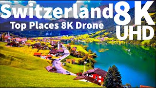 8K Switzerland | Switzerland in 8K ULTRA HD HDR Drone