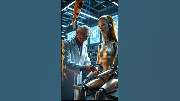 Repairing the robot #tech #robot #technolyge #ai #techno #beauty #technical #roboticstechnology