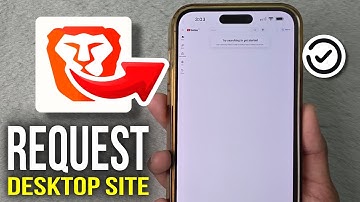 How to Request Desktop Site in Brave Browser - 2025