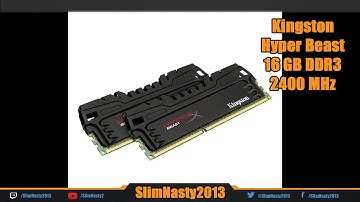 Kingston Hyper Beast 16 GB DDR3 2400 MHz Memory