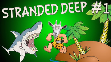 Fighting The Sand Tiger Shark - Stranded Deep