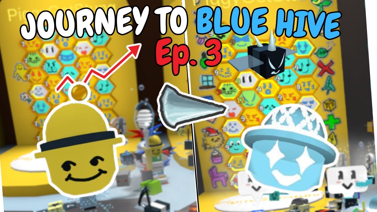 Diamond mask! Journey to Blue Hive | Bee Swarm Simulator [EP 3]