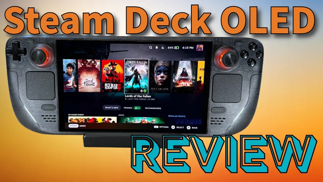 Portable Gaming Redefined: Steam Deck OLED Review and Impressions 