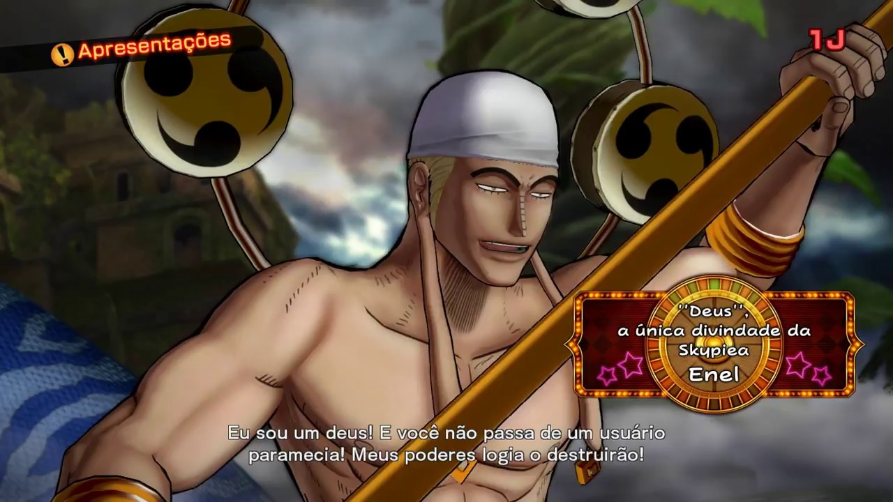 Enel VS luffy ONE PIECE BURNING BLOOD YouTube