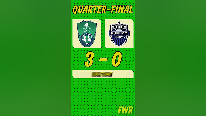 Quarterfinal: Al-Ahli vs Buriram United | AFC Champions League in 60 Seconds!