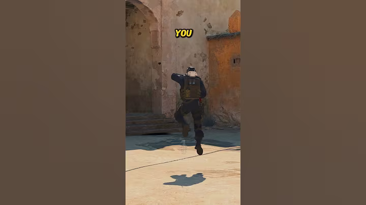B RUSH ENTRY FLASH ON DUST 2 #shorts #cs2