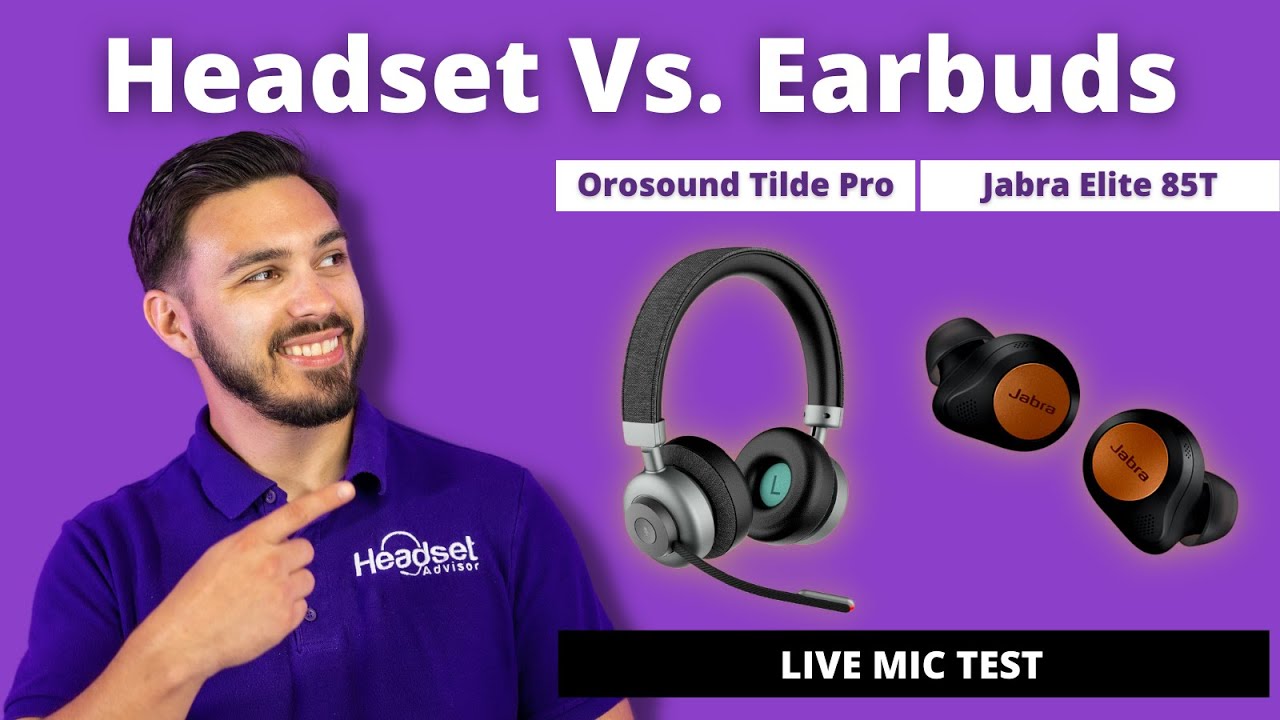 Headphones VS Earbuds Review + Mic Test Comparison - YouTube