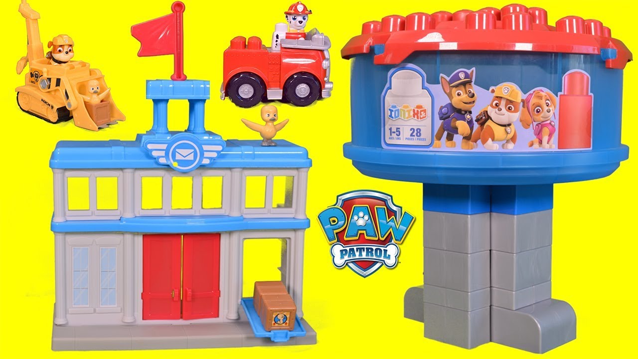 lego paw patrol tower