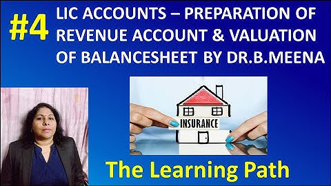 LIC Accounts #4 - Problems & Solutions in English | The Learning Path