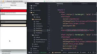 cursos/0008-crud-redux-e-react-native: Adicionamos Uma Mensagem de Erro Debaixo do Campo de Título