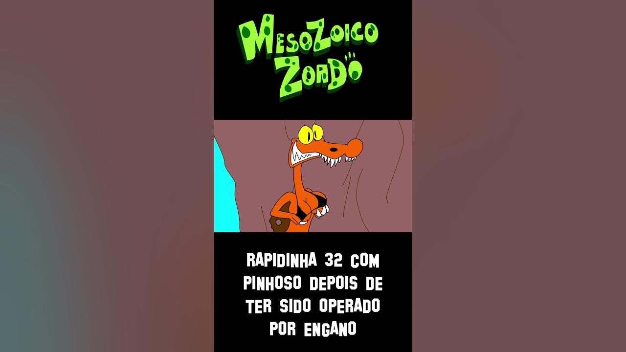 TÁ PEGANDO FOGO - RAPIDINHAS DO MESOZOICO ZOADO 32 (desenho