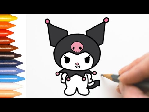 Como desenhar a Hello Kitty  Tutorial de desenho passo a passo