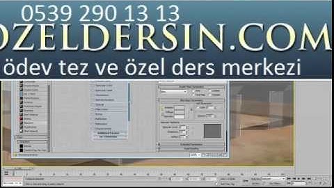 Creating Materials and Maps - Part 3 0539 290 13 13 | bitirme tezi