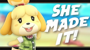 ISABELLE IS IN SMASH ULTIMATE!