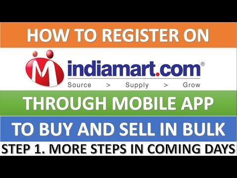 How To Register On IndiaMart  How To Sell On Indiamart App
