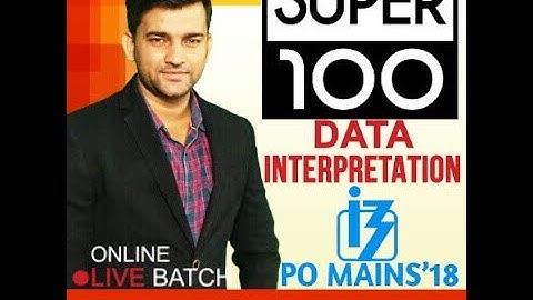 Last 20 Seats Left | Super 100 Data Interpretation Batch for  By Amit Sir | Call Us On 9958500766