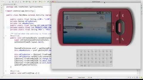 Android Course Winter 2011 Lecture 06 - Linear Lights Out Menu (Part 3): The Game Activity