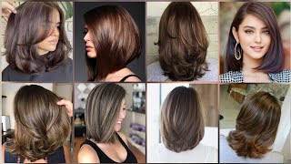 Best  TOp 40+ Medium length layered   Haircuts|| Bob Pixie Haircut for women's|| #viral #viralvideo screenshot 4