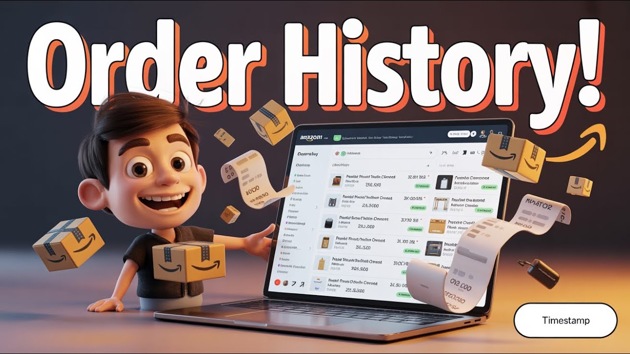 How to Find your Amazon Order History - YouTube