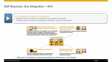 SAP Business One - Integration