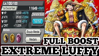 FULL BOOST EX LUFFY GAMEPLAY