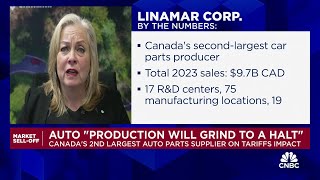Tariffs Will Cause Auto Production To Grind To A Halt, Says Linamars Linda Hazenfratz