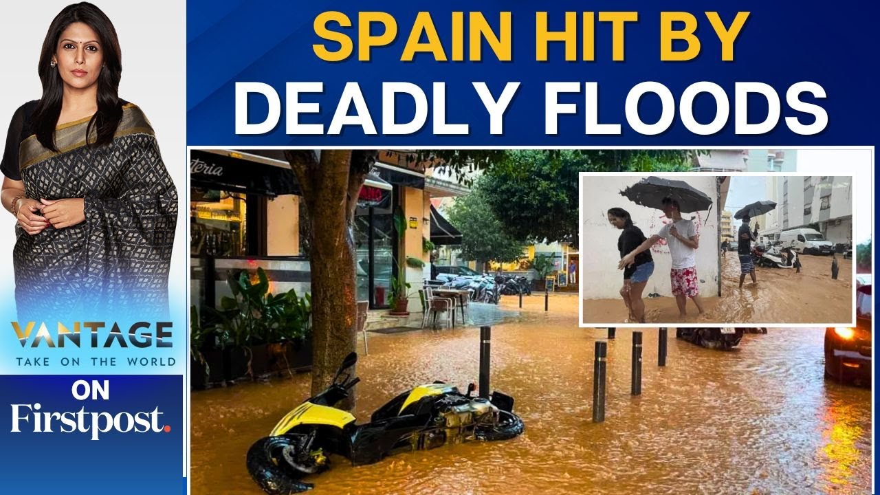 Шторм «Габриэль» вызвал наводнение на Ибице, Испания | Обзор с Палки Шармой | N18G