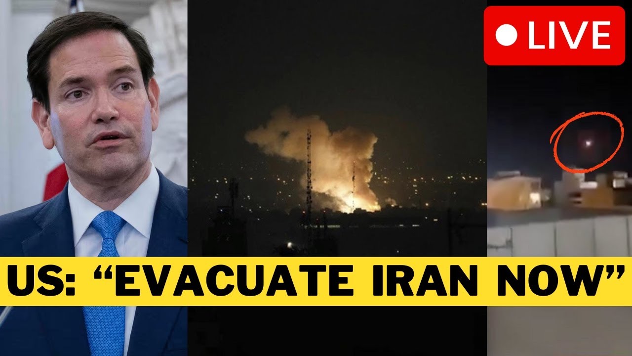🚨 BREAKING: Chaos In Iranian Airspace As US Issues Evacuation Order