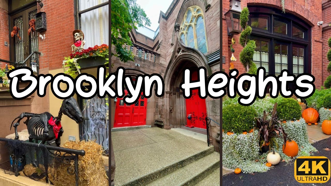 Brooklyn Heights Walk 4K | Exploring One of NYC’s Oldest Neighborhoods