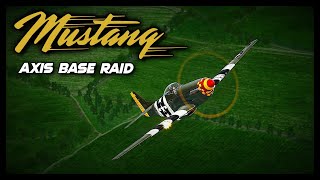 AXIS BASE RAID!!! | P51 vs. FW190s | Project Overlord server | DCS world WW2 PvP multiplayer