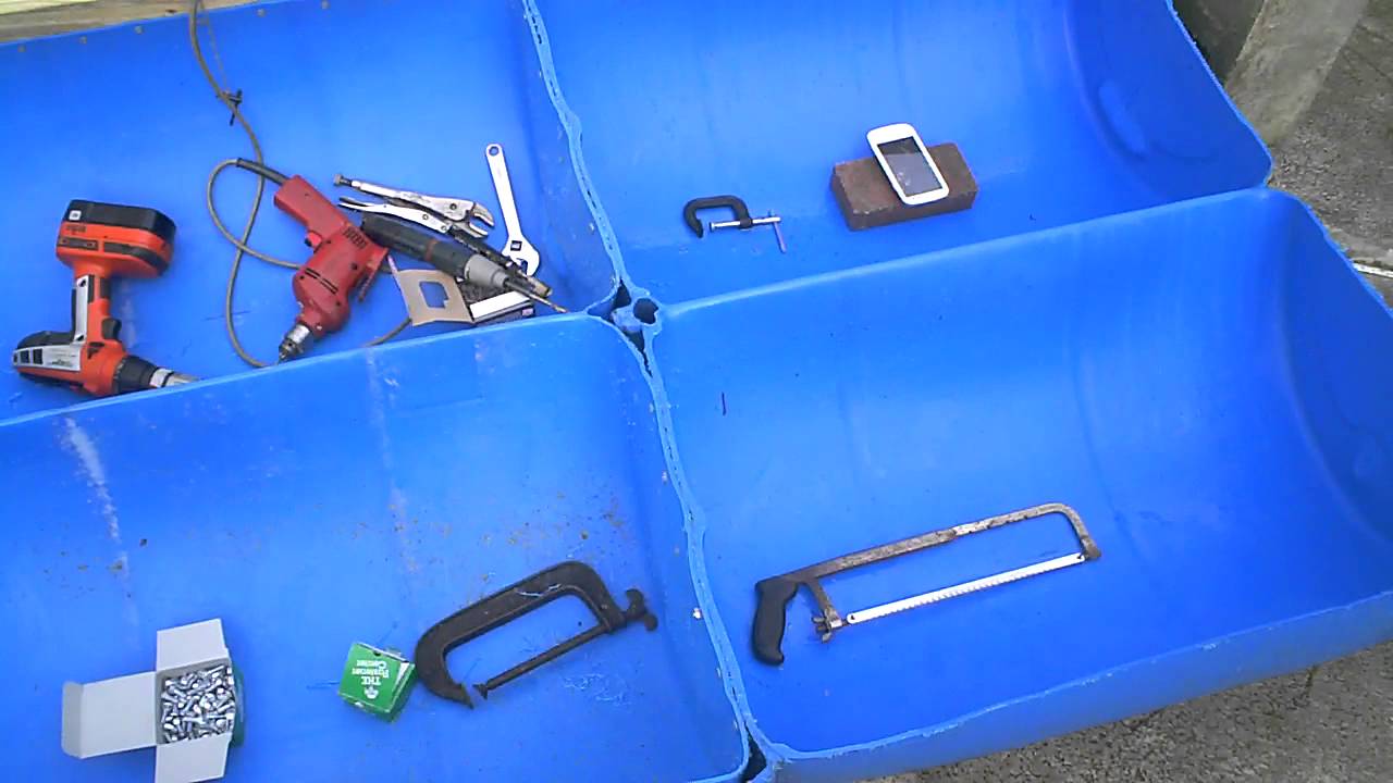 Blue Barrel Boat YouTube