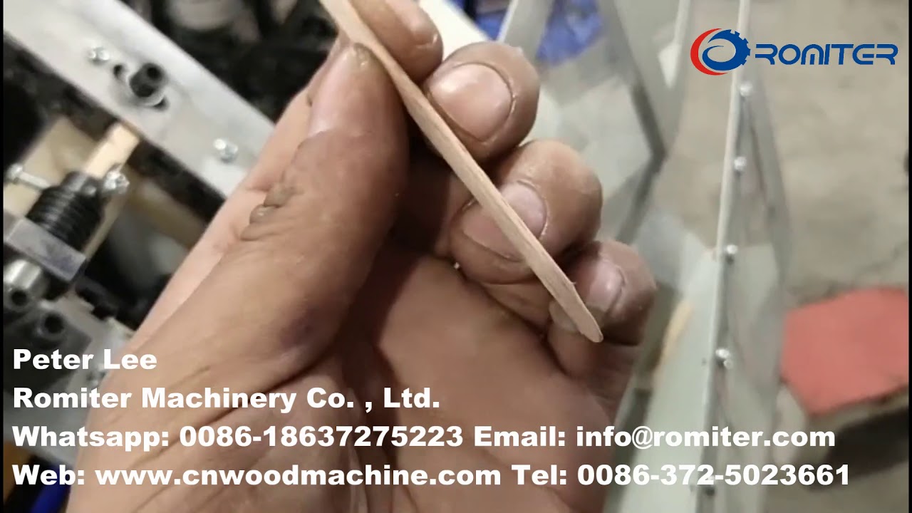 Automatic Ice Cream Stick Bundling Machine with Quality Selection Function