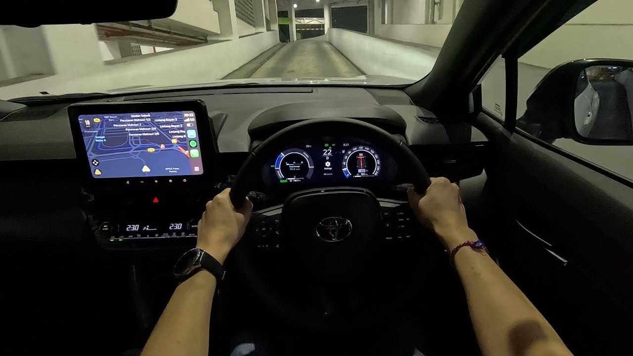 2024 Toyota Corolla Cross HEV GR Sport | Night Time POV Test Drive