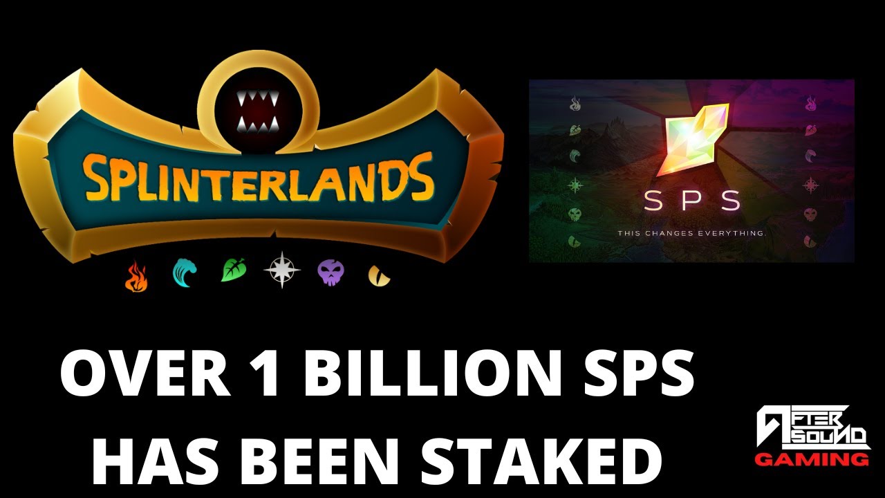 OVER 1 BILLION SPS HAS BEEN STAKED (SPLINTERLANDS)