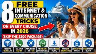 8 Free Internet & Communication Tricks on Every Cruise in 2026 (Skip the $300 Package)