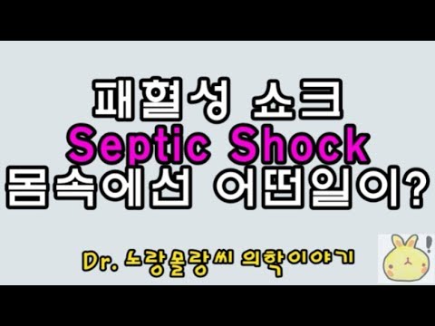 septic shock(패혈성쇼크, 패혈증 쇼크) 정의 및 병태생리(pathophysiology)