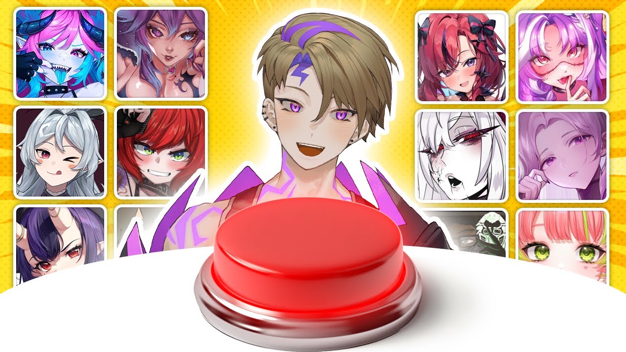 VTUBERS THE BUTTON (FULL STREAM)