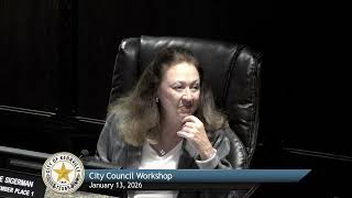City Council Workshop - January 13, 2026