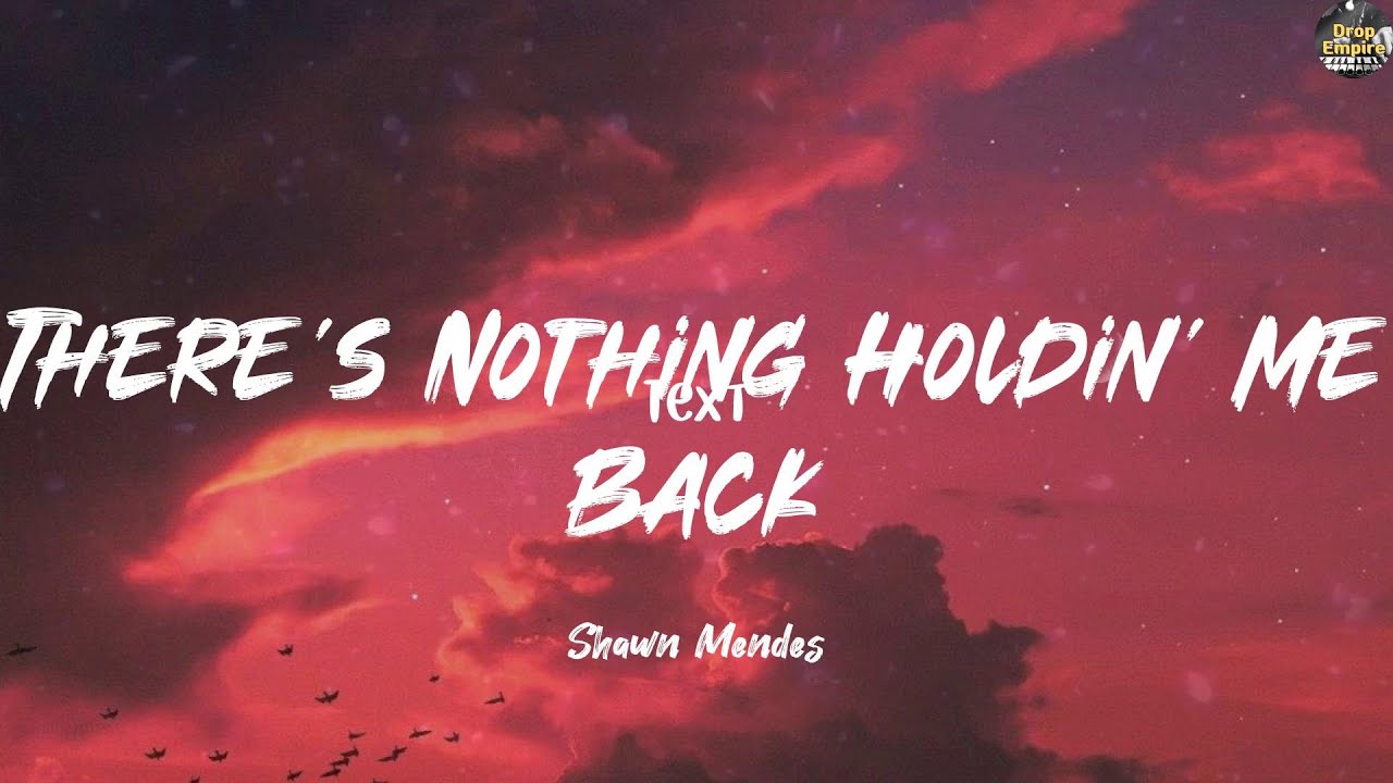 There's Nothing Holdin' Me Back - Shawn Mendes (Lyrics) Marshmello