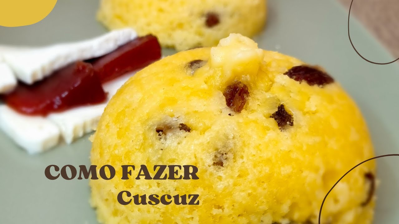 Como fazer cuscuz simples e fácil | A MODA CABO VERDIANA