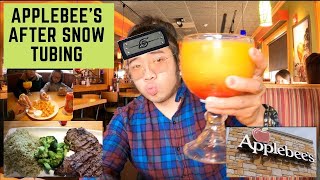 APPLEBEE’S GREENFIELD - LUNCHTIME with family after snow tubing, EPISODE 15