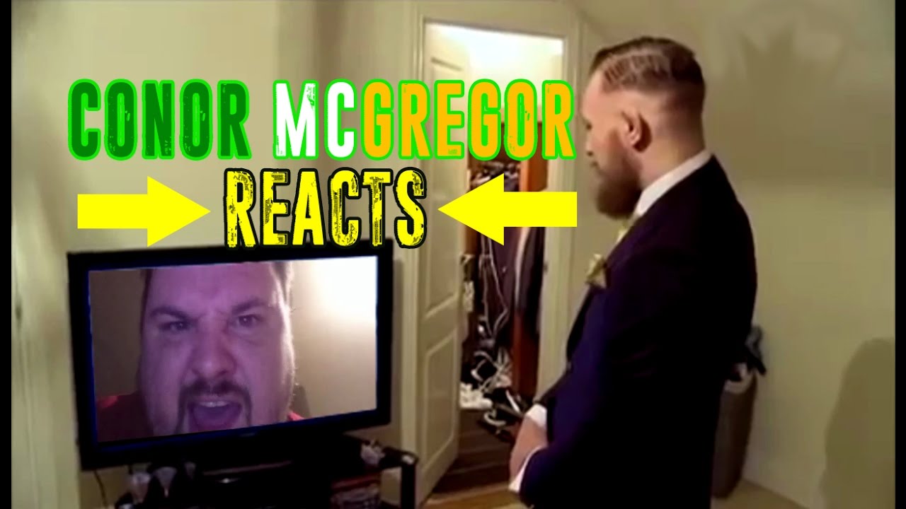 royalty free videos long Conor Mcgregor reacts to Message to Joe Rogan TRIGGERED