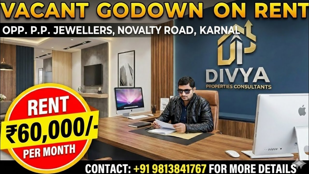Vacant Godown on Rent in Karnal Divya Properties Consultants 