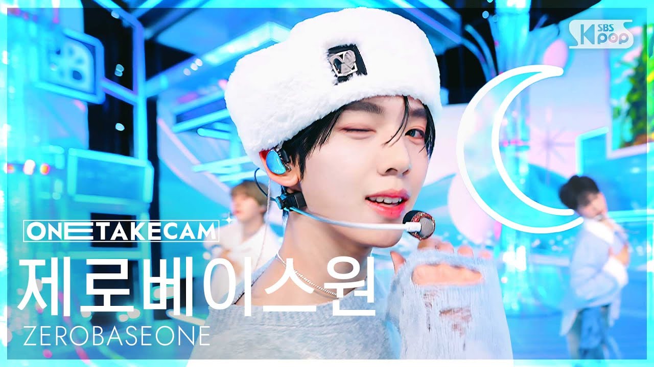[단독샷캠4K] 제로베이스원 'BLUE' 단독샷 별도녹화│ZEROBASEONE ONE TAKE STAGE│@SBS Inkigayo 250302