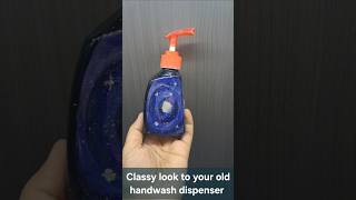 Turn Old Handwash Bottle into Beautiful Galaxy Decor #diy #craft