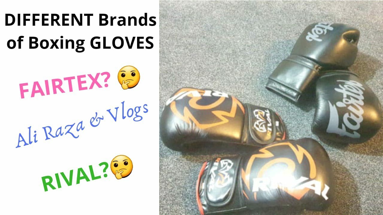 Different Types of Boxing Gloves  || ALI RAZA & VLOGS ||